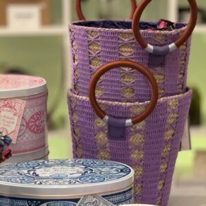 Tasche NIÙ Korb/lila