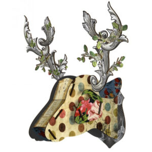Wandschmuck Hirschkopf "Parade"