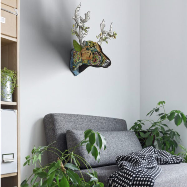 Wandschmuck Hirschkopf "The Emperor" – Bild 2