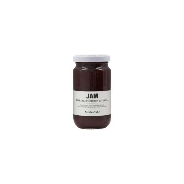 Marmelade (Rhabarber, Himbeere, Vanille)