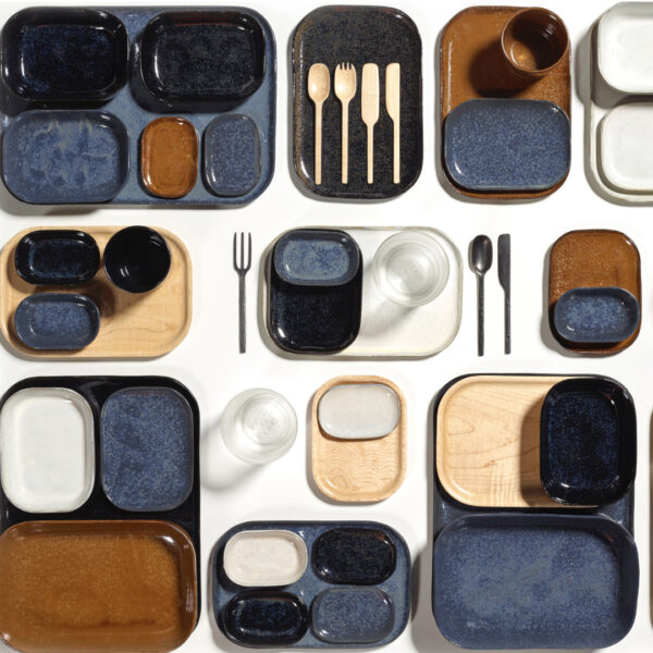 Tiefer Teller No7 Blau/Grau – Bild 2