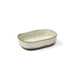 Tiefer Teller No8 Gebrochenes Weiß